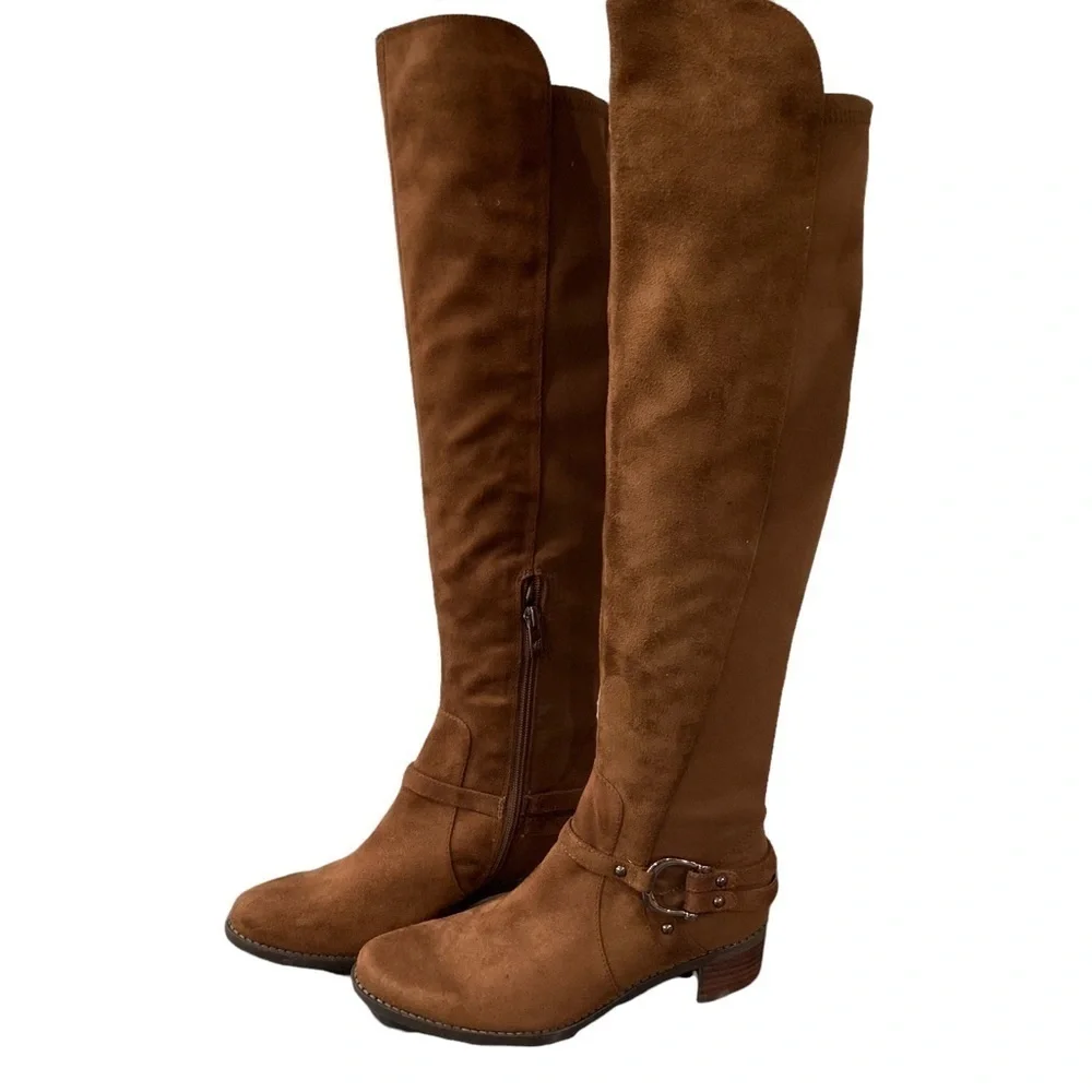 Marc Fisher sz 5.5 brown OTK riding boots